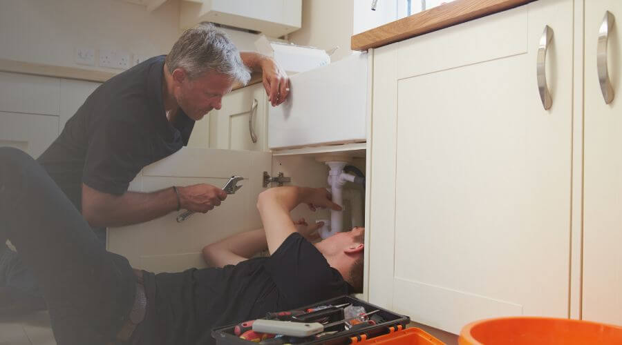 Professional burst pipe repair services in Clyde Park, MT